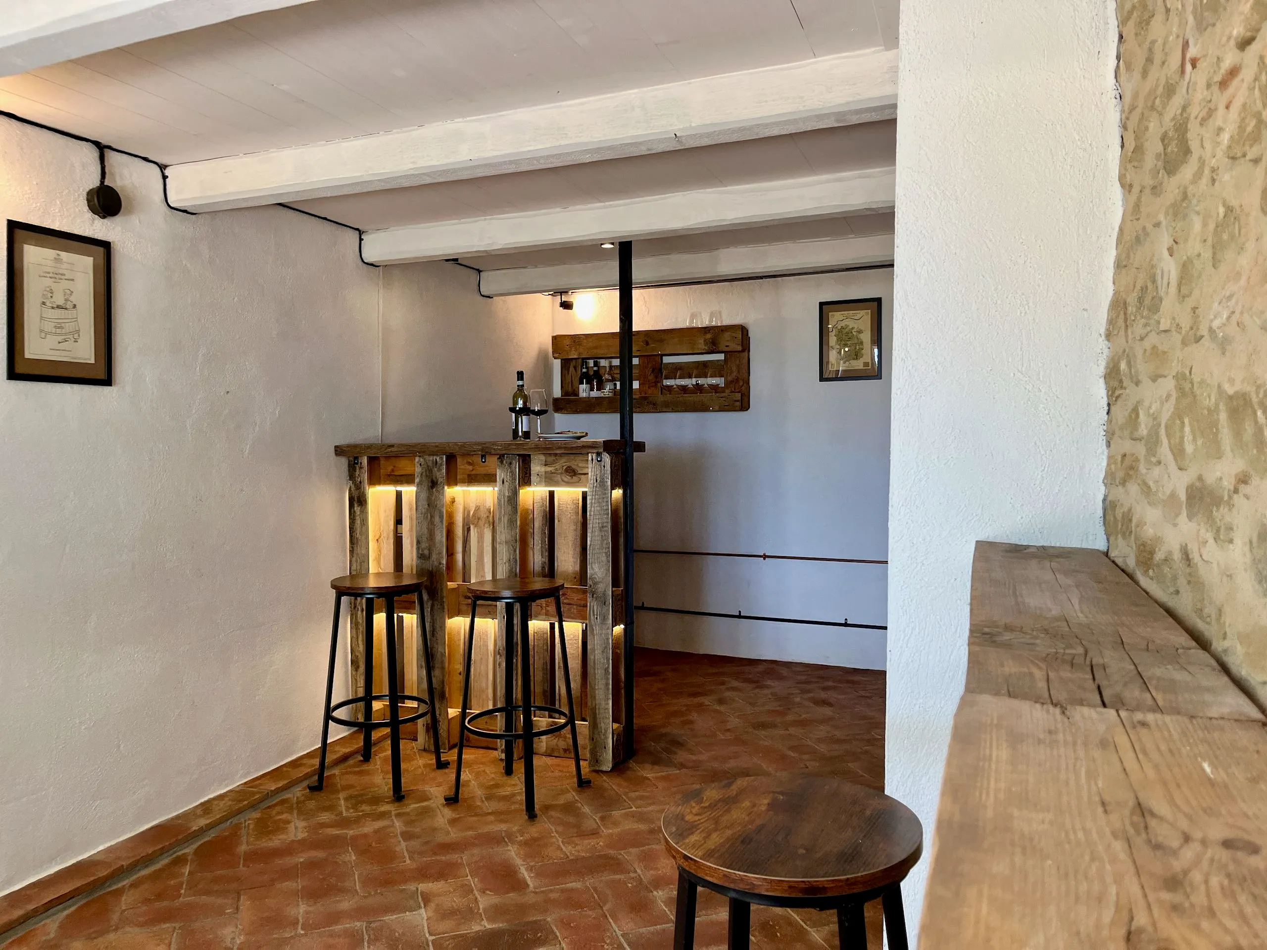 Saletta enoteca, seconda vista
